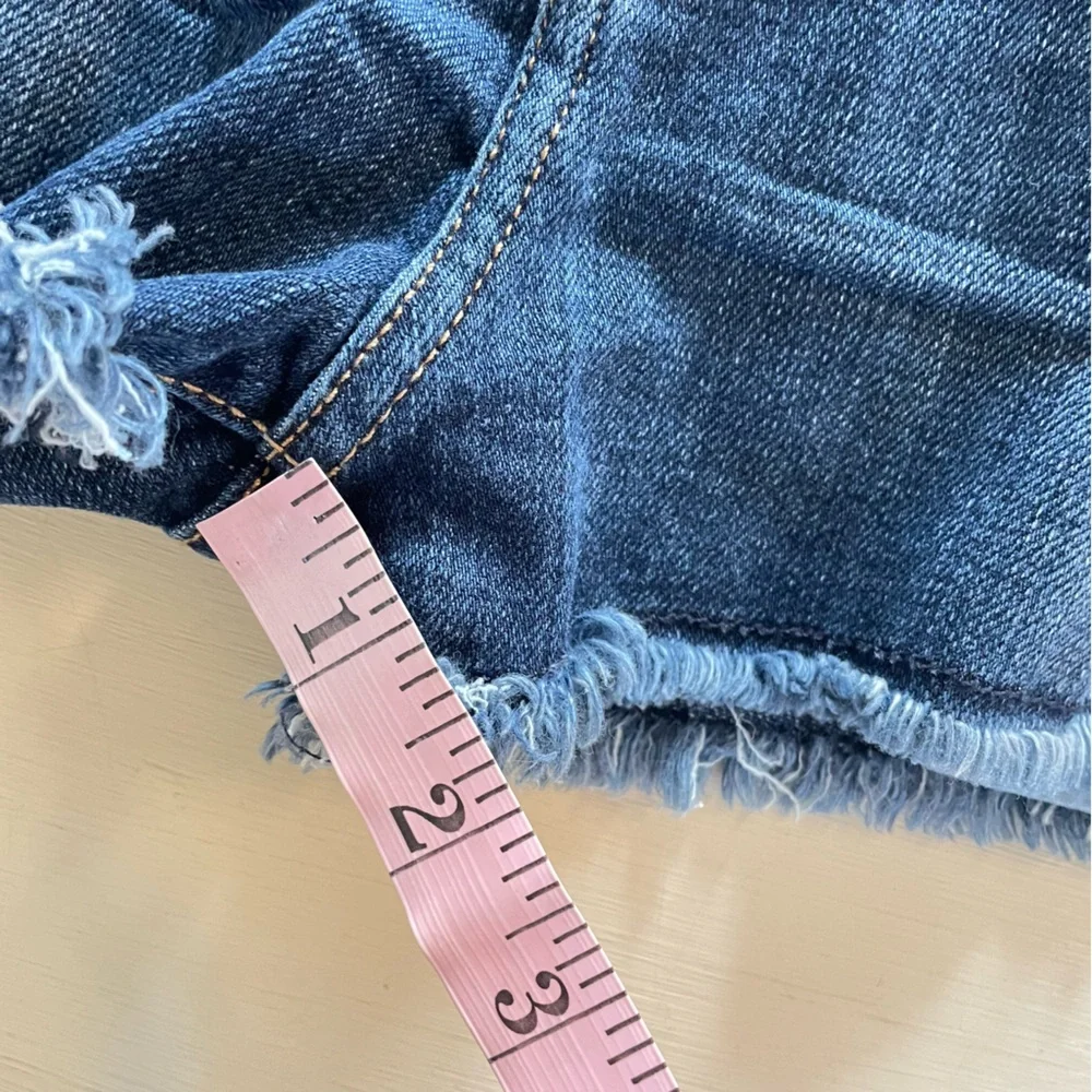 Current/Elliott Blue Denim Women‎ Shorts